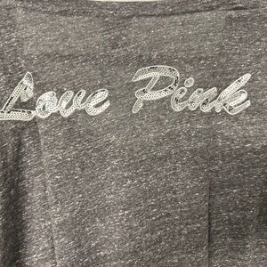 Victoria secret pink bling tee L